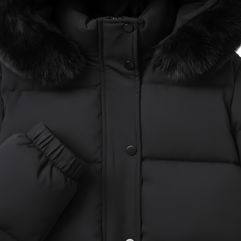 Elevate Your Style with Our Women's Cropped Padded Coat