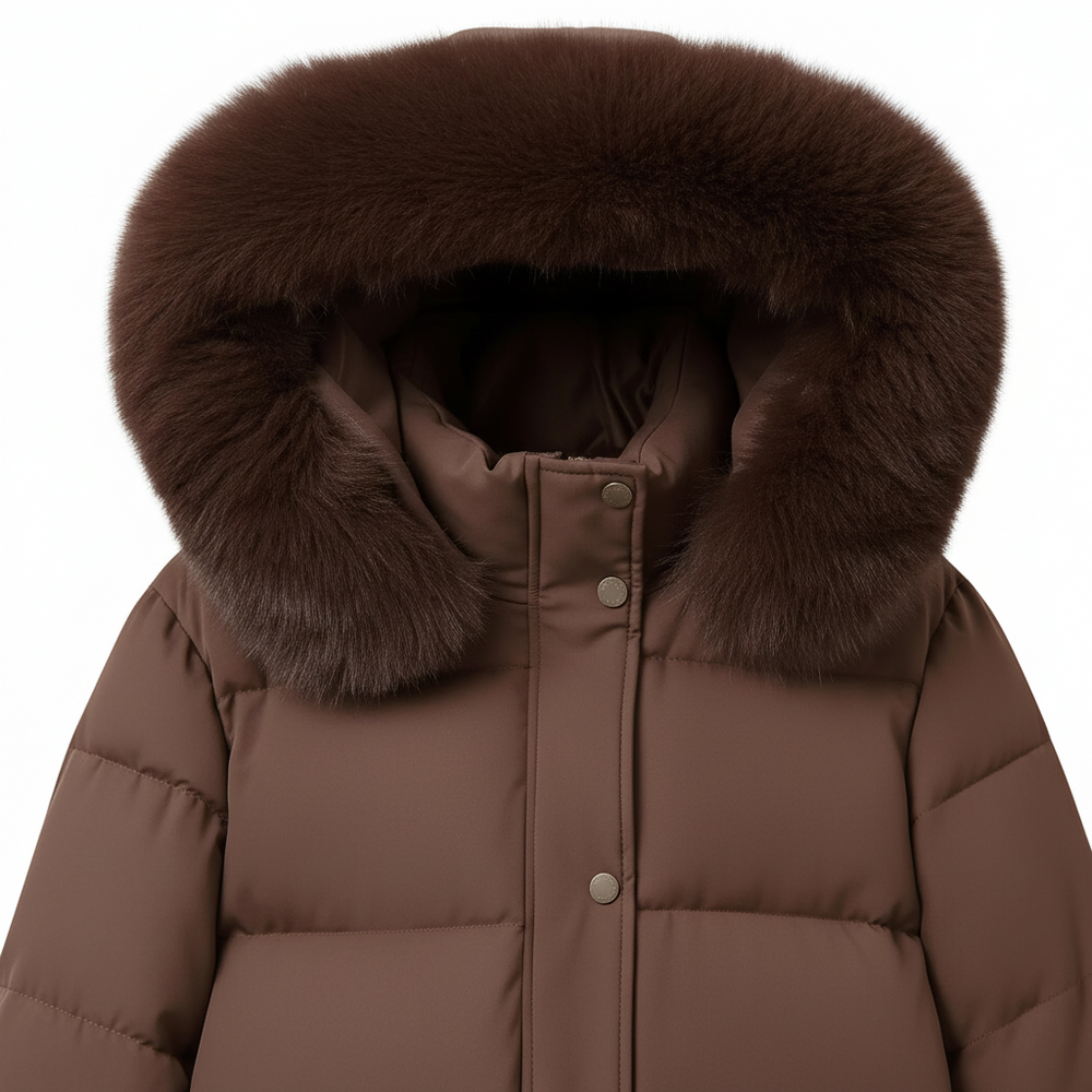 Elevate Your Style with Our Women's Cropped Padded Coat