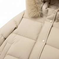Elevate Your Style with Our Women's Cropped Padded Coat