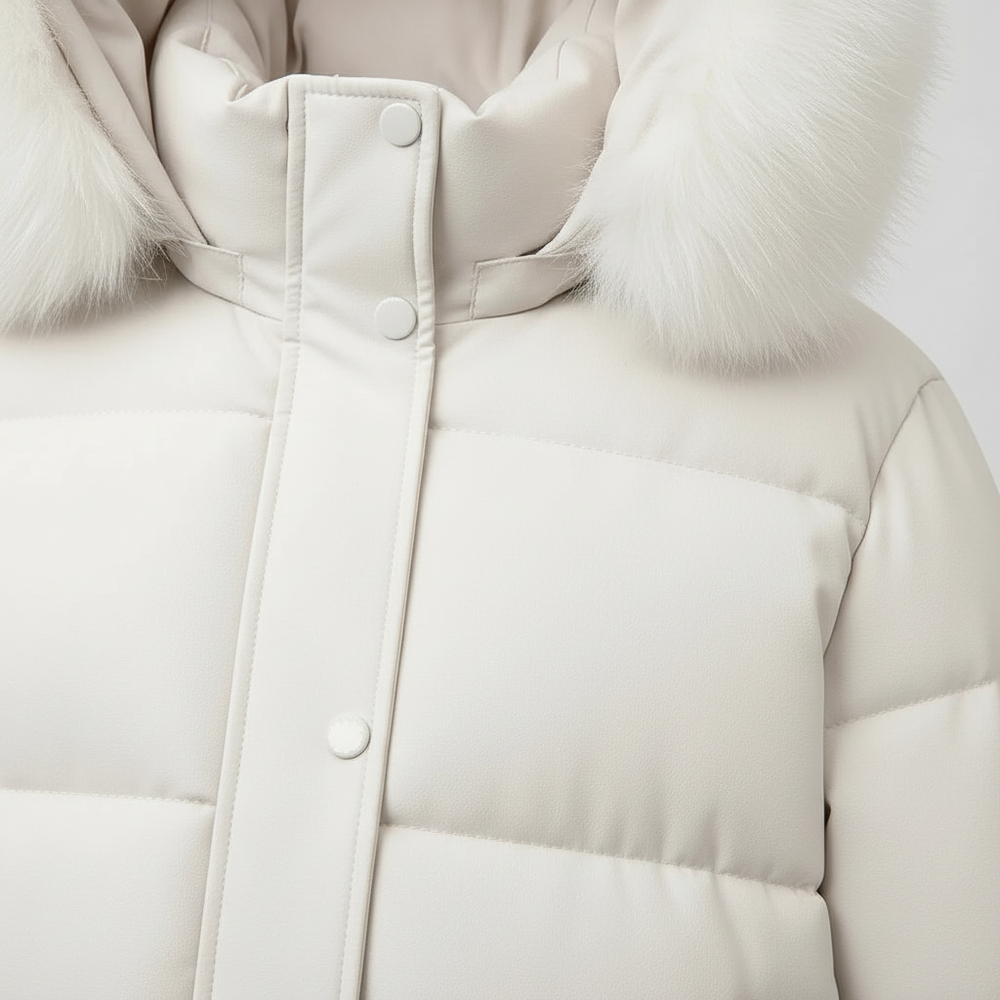 Elevate Your Style with Our Women's Cropped Padded Coat