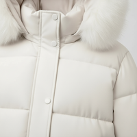 Elevate Your Style with Our Women's Cropped Padded Coat