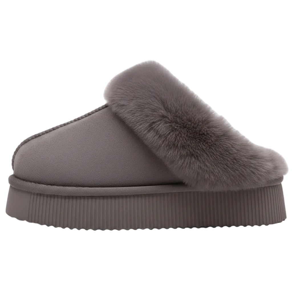 Cozy Fuzzy Platform Slippers for Women – Ultimate Comfort & Style for Winter