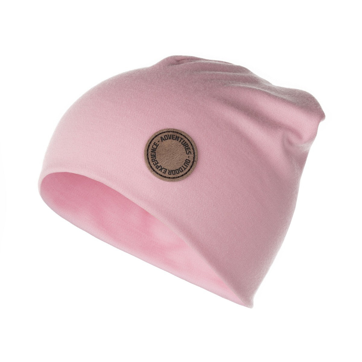 Dusty Pink Double-Layer Merino Wool Hat