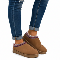 Cozy and Chic Women's Woven Snow Boots for Winter Comfort