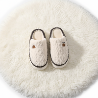 Cozy Winter Furry Slippers for Couples – Stay Warm and Comfortable Indoors