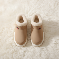 Bebealy Winter Men Slippers - Cozy and Stylish Indoor-Outdoor House Shoes