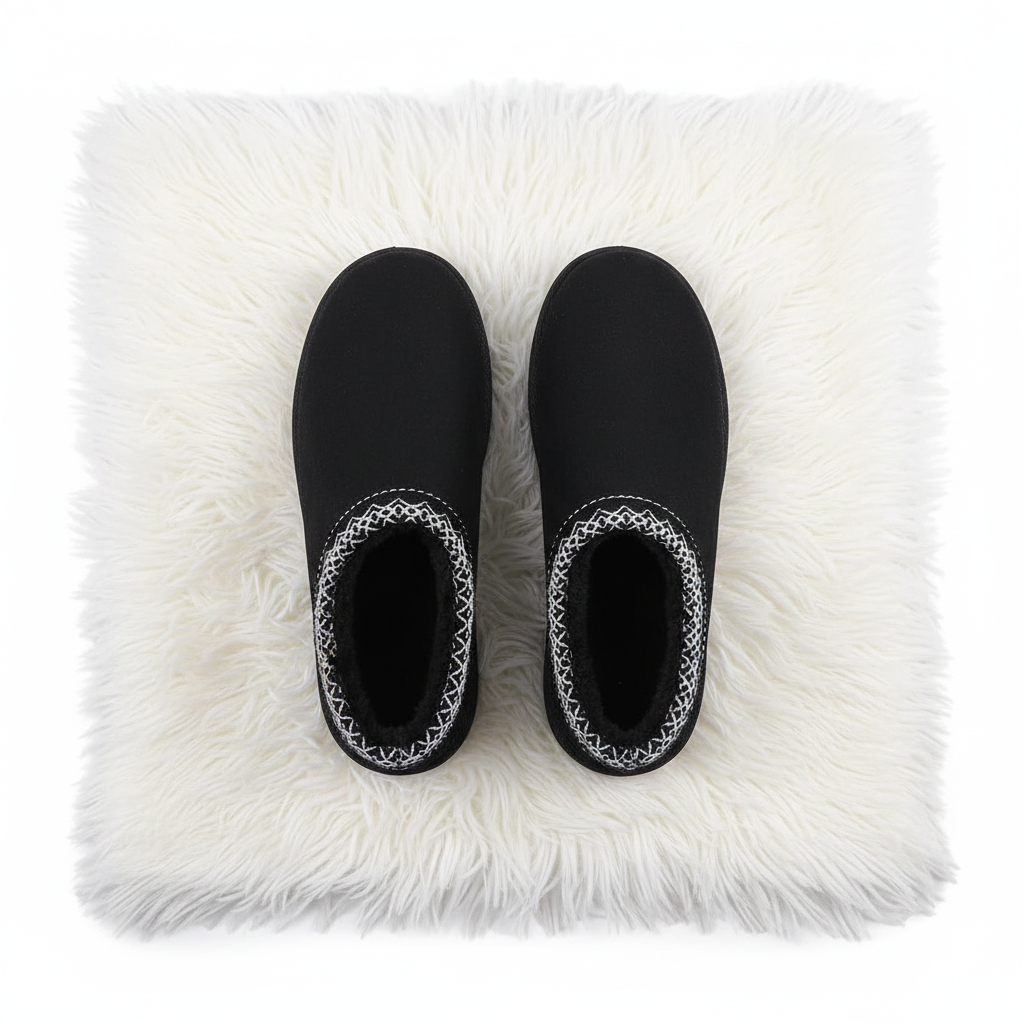 Cozy and Chic Women's Woven Snow Boots for Winter Comfort