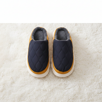 Bebealy Winter Men Slippers - Cozy and Stylish Indoor-Outdoor House Shoes