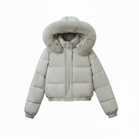 Elevate Your Style with Our Women's Cropped Padded Coat