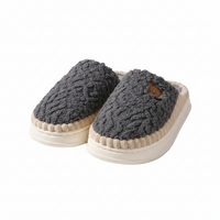 Cozy Winter Furry Slippers for Couples – Stay Warm and Comfortable Indoors