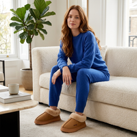 Winter Warm Plush Cotton Slippers for Cozy Comfort