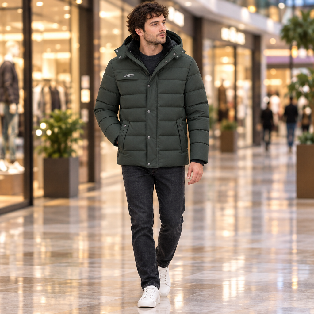 Men's Casual Winter Jacket: Stay Warm and Stylish This Season