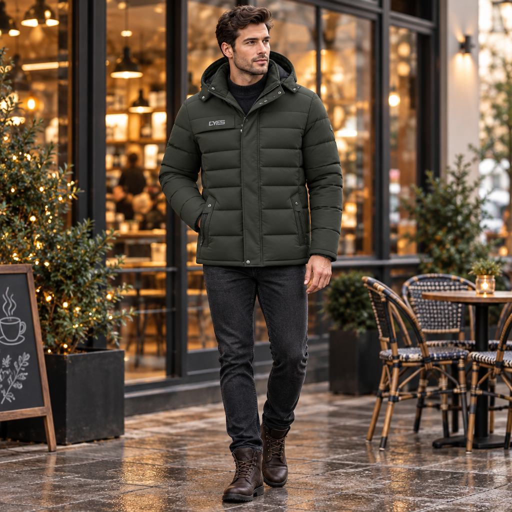 Men's Casual Winter Jacket: Stay Warm and Stylish This Season