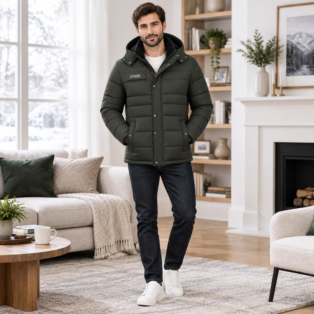 Men's Casual Winter Jacket: Stay Warm and Stylish This Season