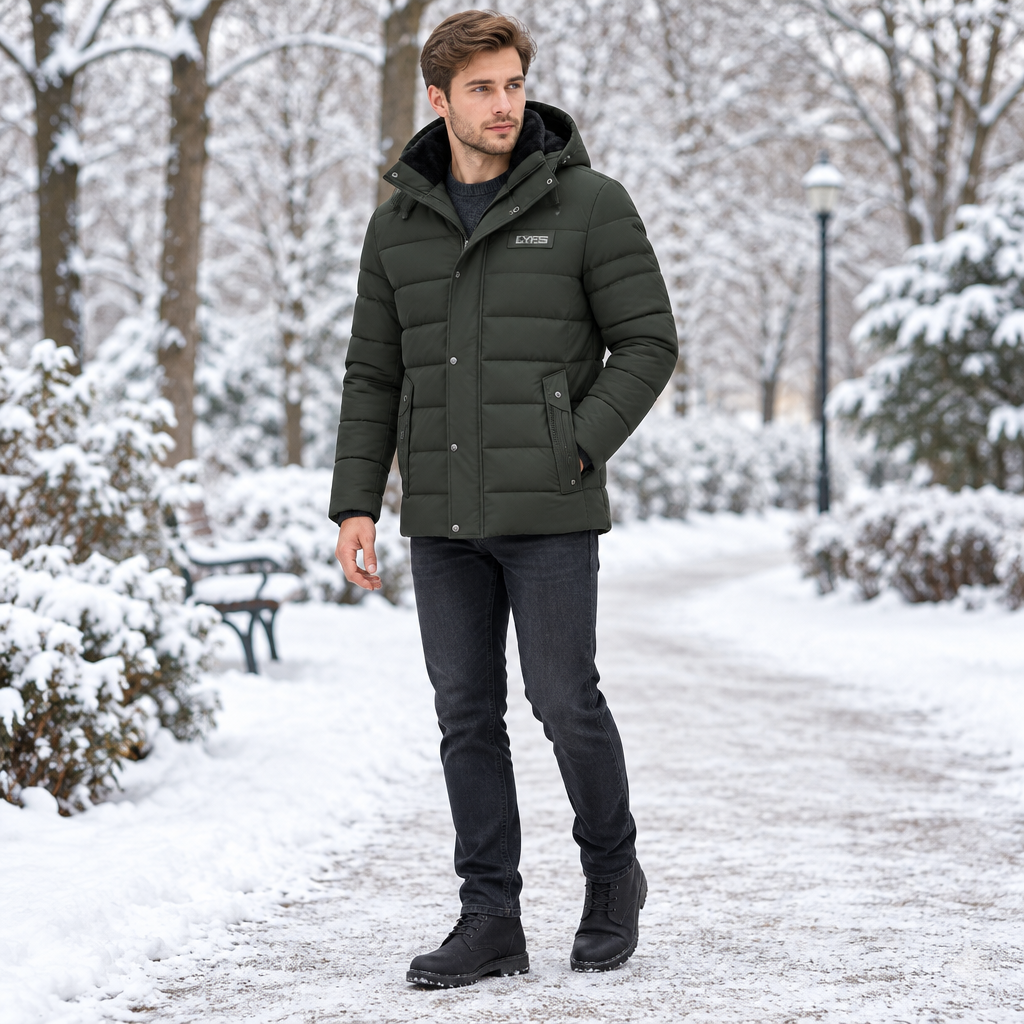 Men's Casual Winter Jacket: Stay Warm and Stylish This Season