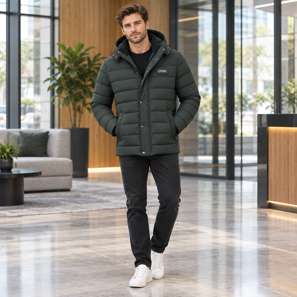 Men's Casual Winter Jacket: Stay Warm and Stylish This Season