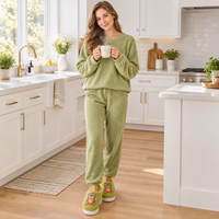 Step into Comfort with Cartoon Bear Woolen Slippers for Women