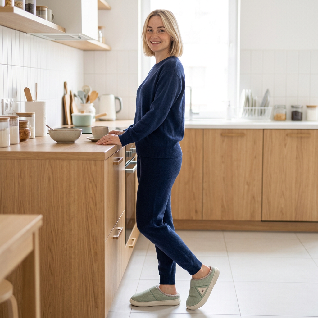 Cozy Fleece Home Slippers – Warm Plush Comfort for Men and Women