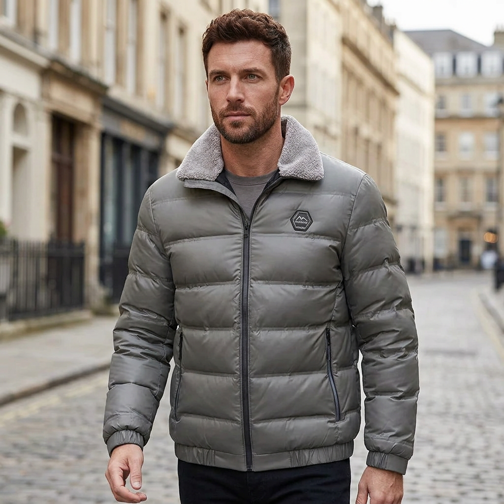 Men's Self-Heating Winter Parka Coat - Premium Cold Protection & Quality Warmth