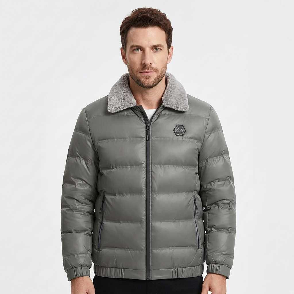 Men's Self-Heating Winter Parka Coat - Premium Cold Protection & Quality Warmth