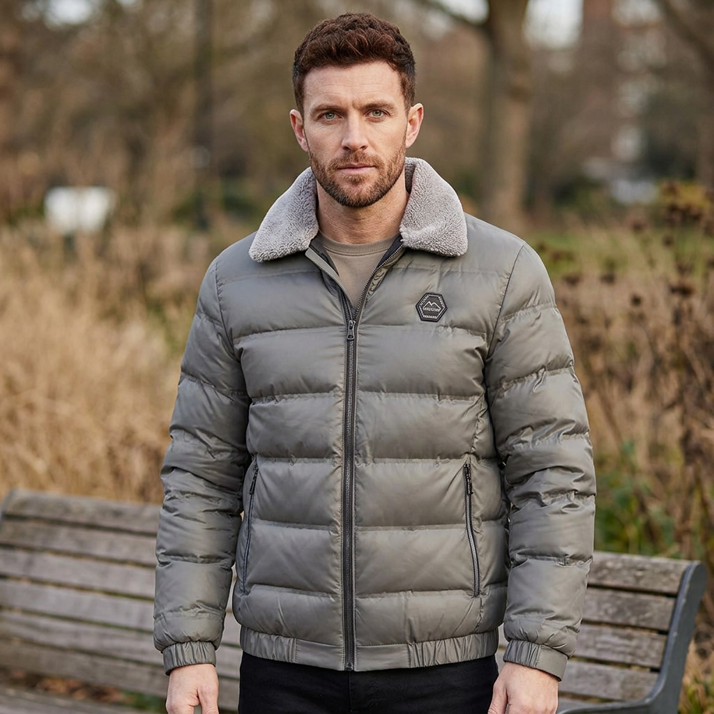 Men's Self-Heating Winter Parka Coat - Premium Cold Protection & Quality Warmth