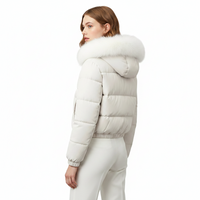 Elevate Your Style with Our Women's Cropped Padded Coat