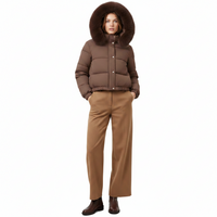 Elevate Your Style with Our Women's Cropped Padded Coat