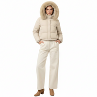 Elevate Your Style with Our Women's Cropped Padded Coat