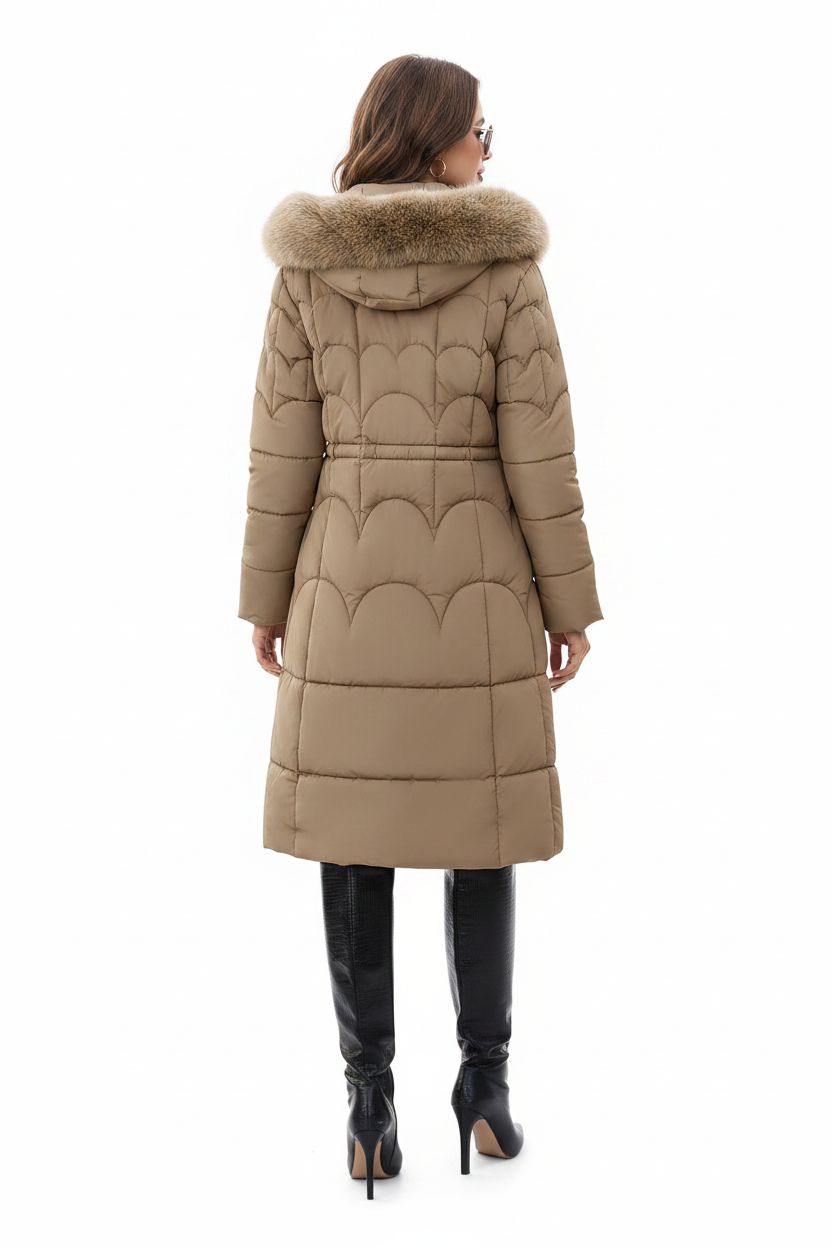 Thickened Cotton-Padded Coat For Middle-Aged And Elderly Women