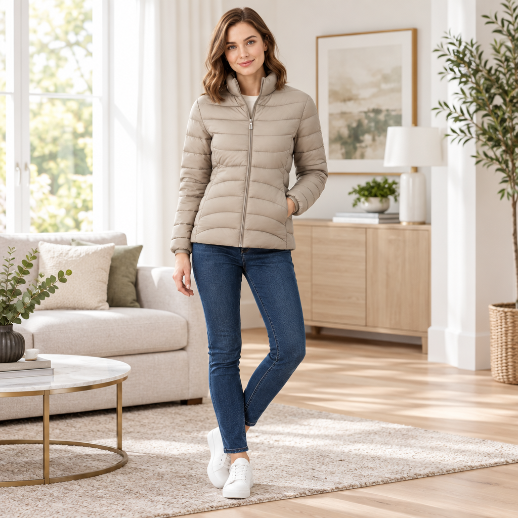 Stay Cozy and Chic: Womens Winter Cotton-Padded Coat for Ultimate Comfort and Style