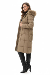 Thickened Cotton-Padded Coat For Middle-Aged And Elderly Women