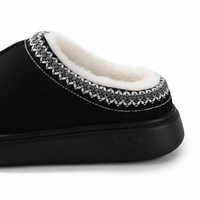 Men's Faux Suede Home Slippers - Comfortable & Stylish Indoor Footwear