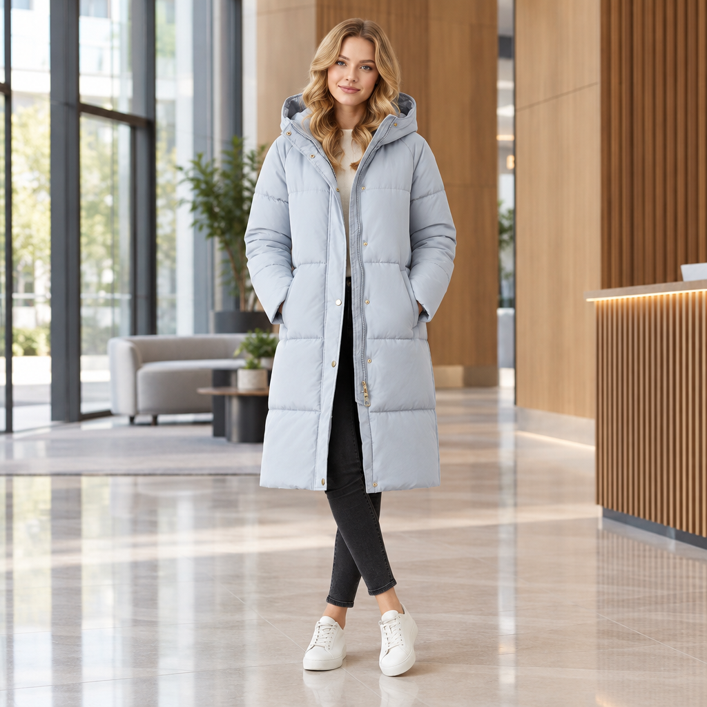 Elevate Your Wardrobe with Our Women's Stylish Puffer Jacket