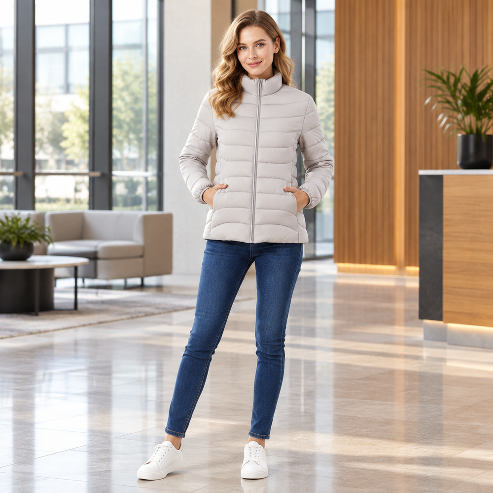 Stay Cozy and Chic: Womens Winter Cotton-Padded Coat for Ultimate Comfort and Style