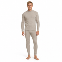 Cozy Cashmere Thermal Couples Set for Autumn & Winter Comfort