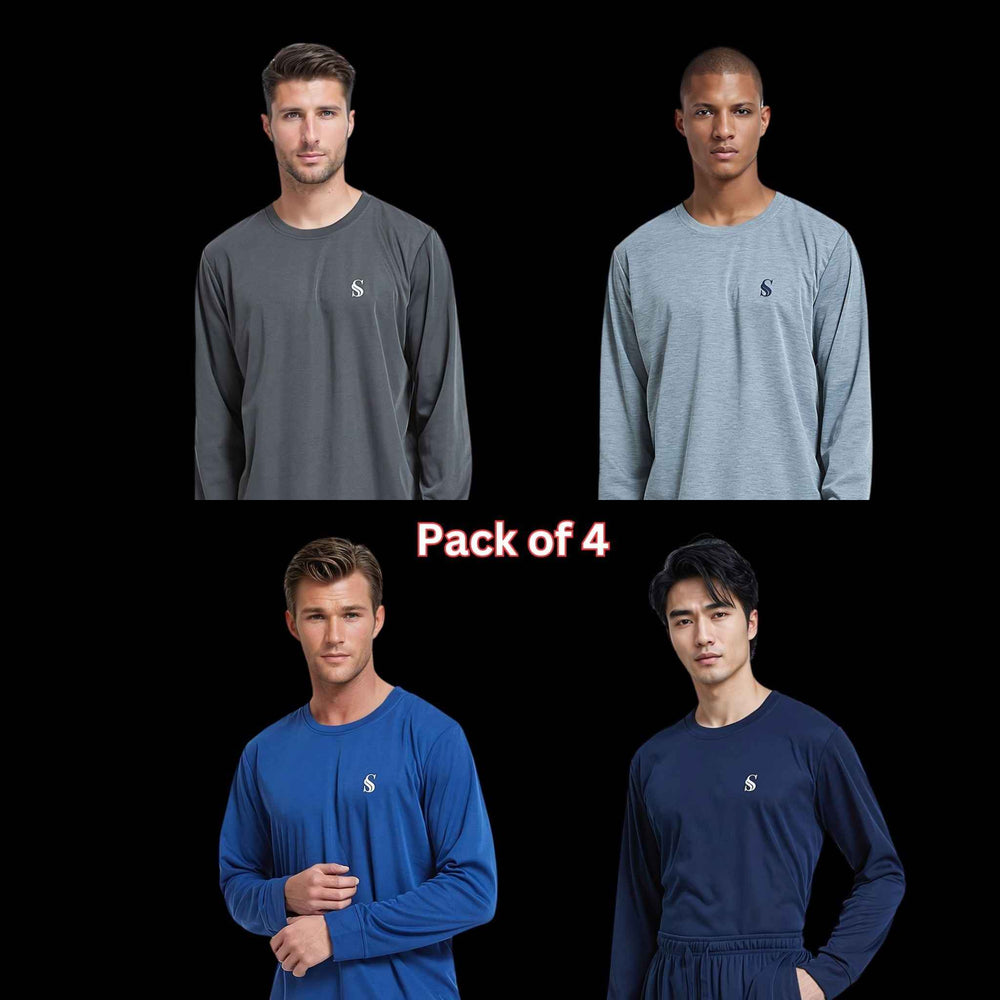 High-Quality Brushed Fabric Men's Pyjama Set.