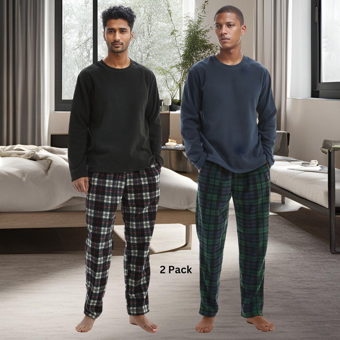 Men's Pyjama SetsMSA - 112 - M_green+116 - M_black