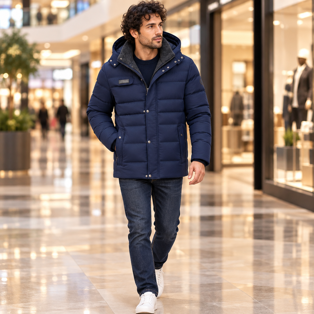Men's Casual Winter Jacket: Stay Warm and Stylish This Season