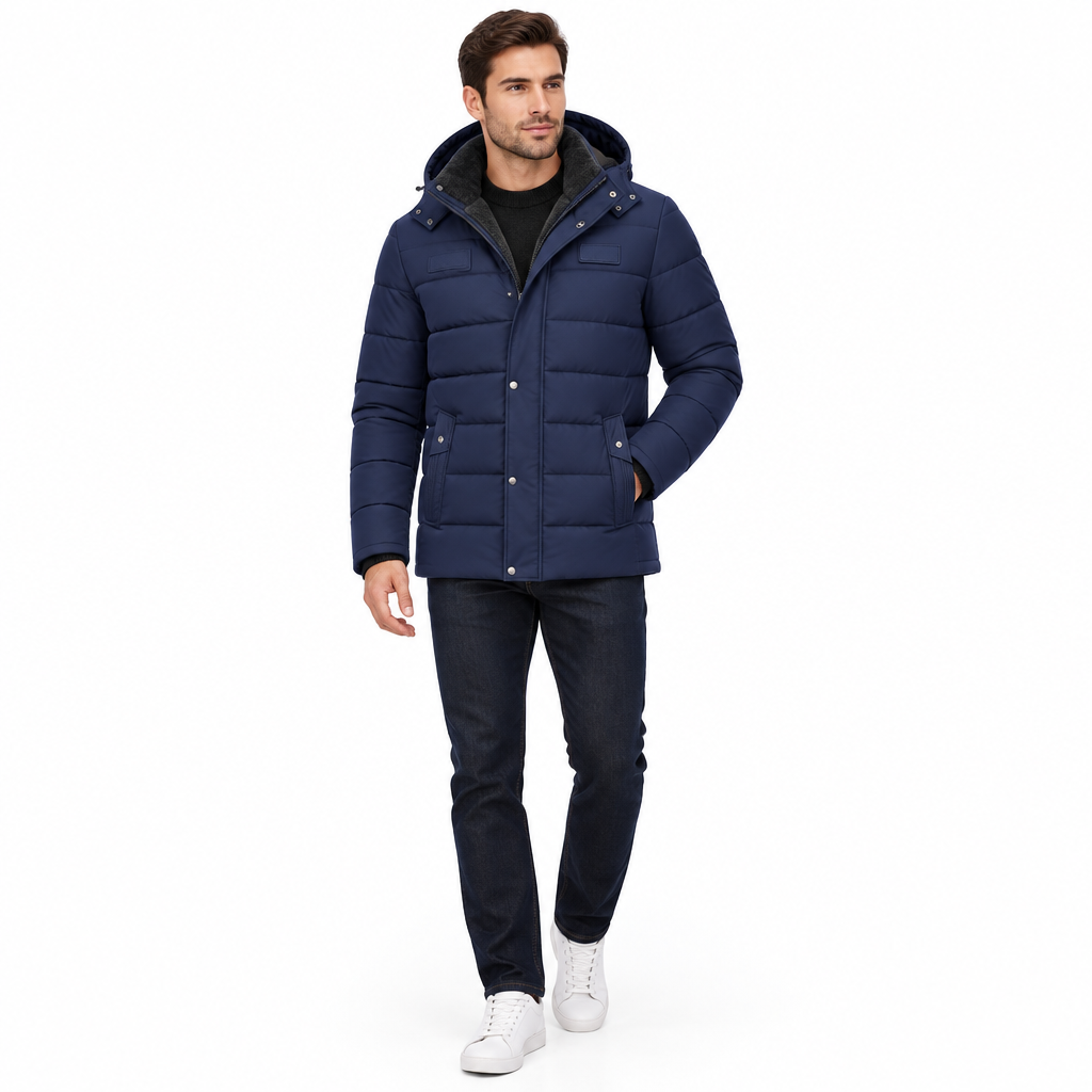 Men's Casual Winter Jacket: Stay Warm and Stylish This Season
