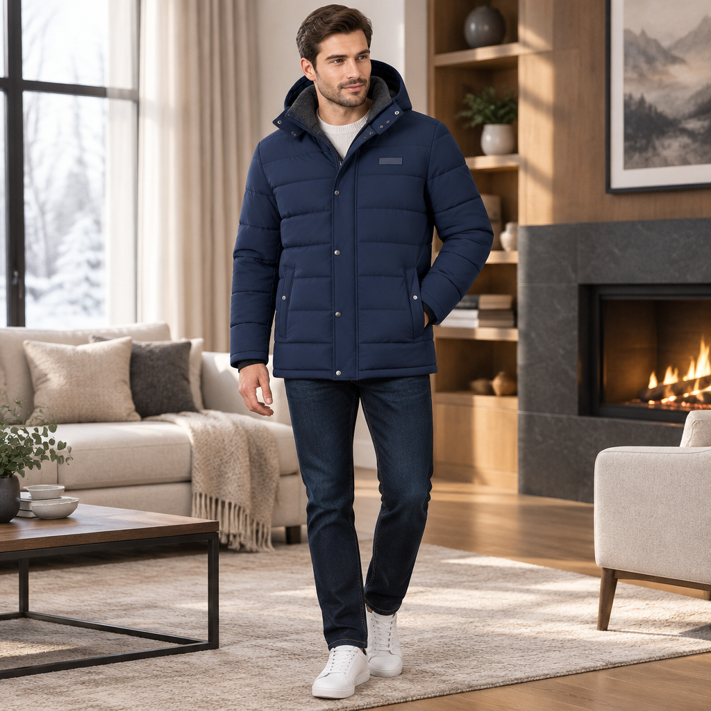 Men's Casual Winter Jacket: Stay Warm and Stylish This Season