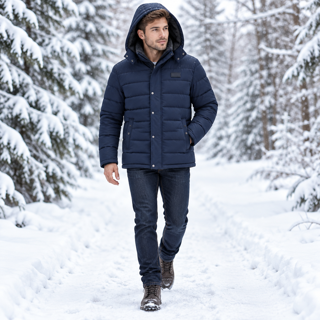 Men's Casual Winter Jacket: Stay Warm and Stylish This Season