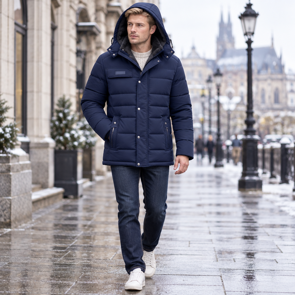 Men's Casual Winter Jacket: Stay Warm and Stylish This Season
