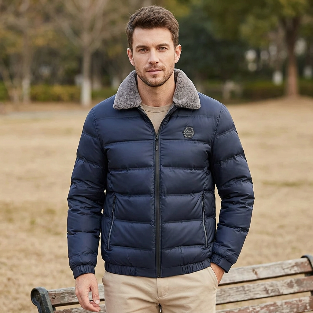 Men's Self-Heating Winter Parka Coat - Premium Cold Protection & Quality Warmth