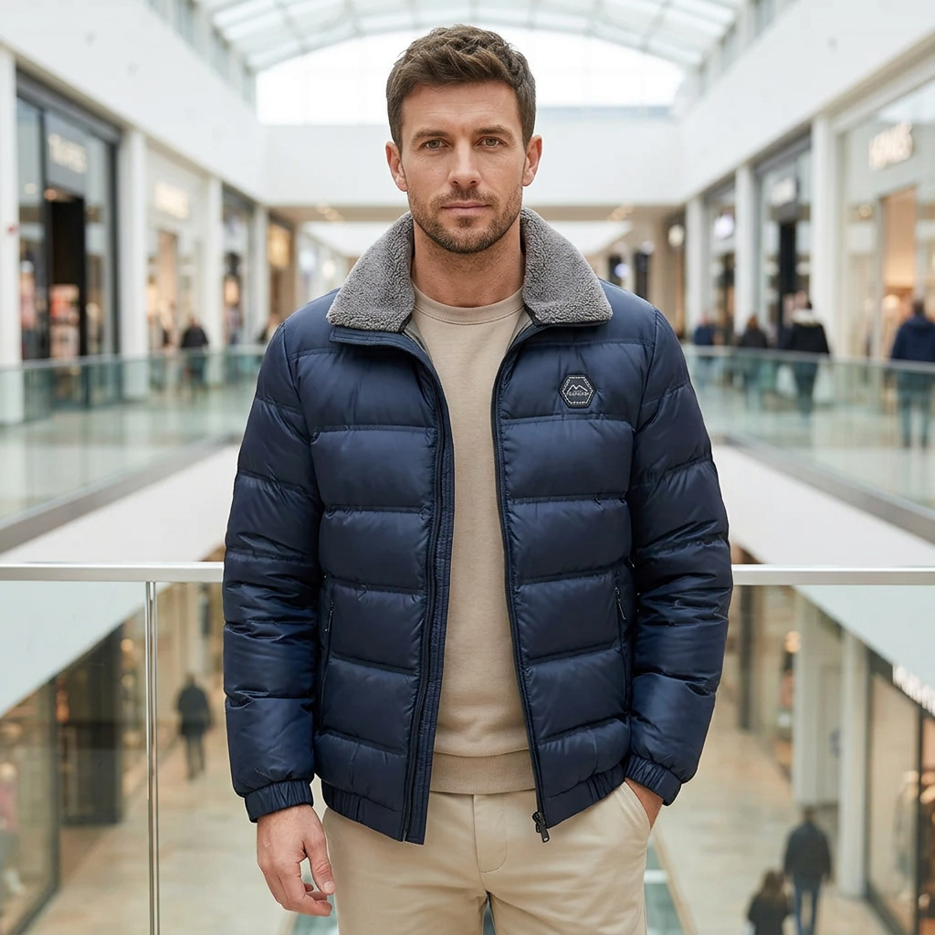 Men's Self-Heating Winter Parka Coat - Premium Cold Protection & Quality Warmth