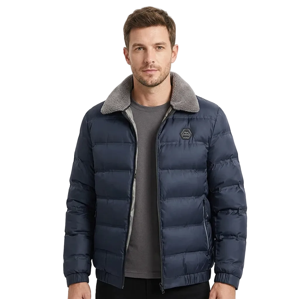 Men's Self-Heating Winter Parka Coat - Premium Cold Protection & Quality Warmth