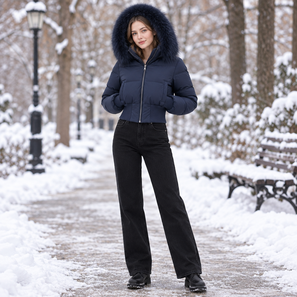 Stay Stylish and Warm with Our Womens Winter Casual Down Coat