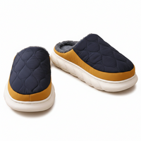 Bebealy Winter Men Slippers - Cozy and Stylish Indoor-Outdoor House Shoes