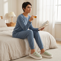 Cute Bear Plush Slippers: Warm and Stylish Fleece Shoes for Cozy Living