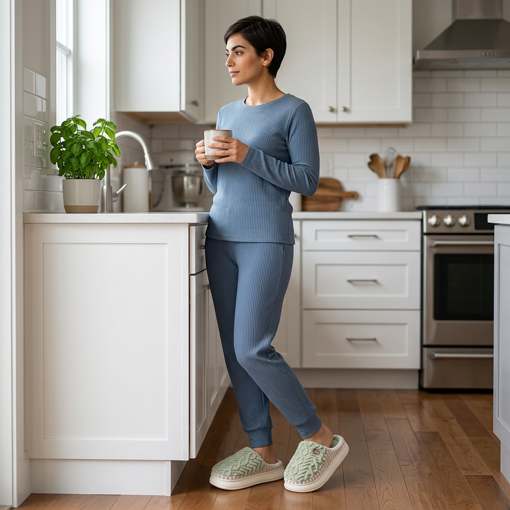 Cute Bear Plush Slippers: Warm and Stylish Fleece Shoes for Cozy Living