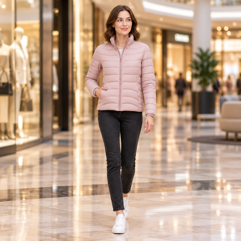 Stay Cozy and Chic: Womens Winter Cotton-Padded Coat for Ultimate Comfort and Style